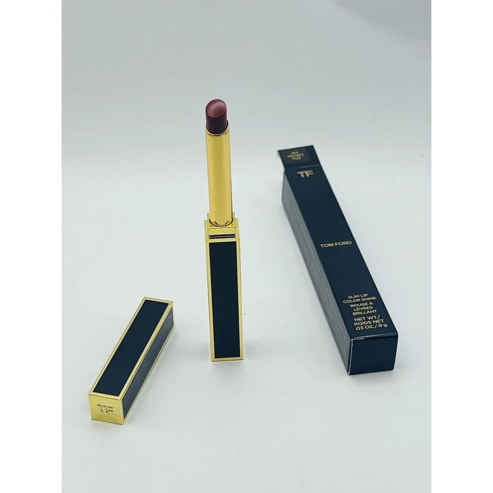 Tom Ford Slim Lip Color Shine 153 Velvet Tux  0.03 Oz .9g  New in box